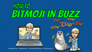 How to Bitmoji in Buzz